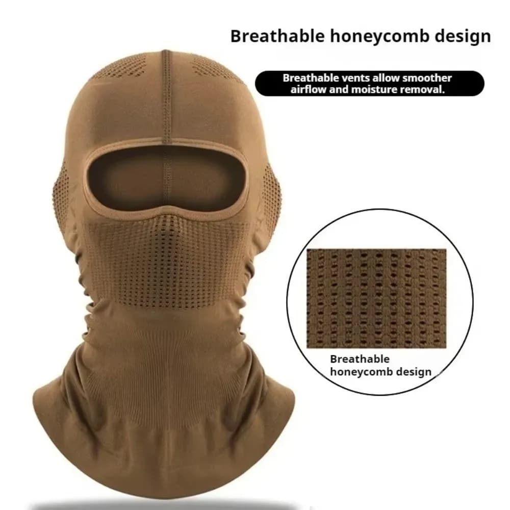 Multipurpose Breathable Full Face Mask Windproof High Elastic Scarf Headgear Sunproof Winter Face Cover Spring Summer