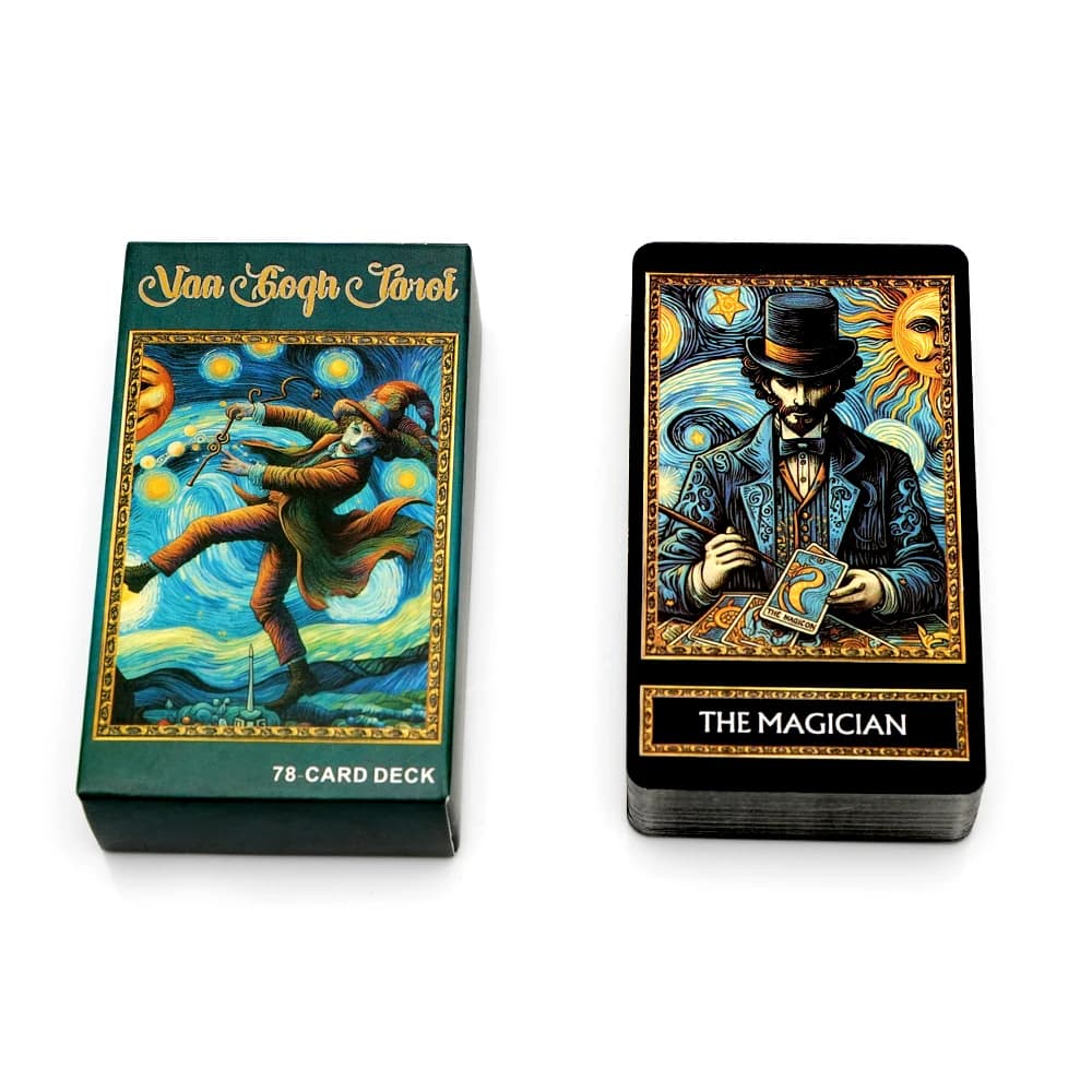 Tarocchi A 78 Mazzo Oracle Divination Edition Borad Giocare Giochi Portatili Fortune Telling Giochi da tavolo Gioco di tarocchi da tavolo Giocattolo