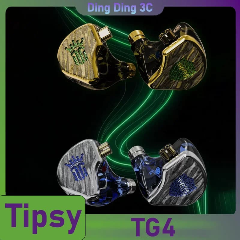 Tipsy TG4 Wired In Ear Gaming Headset High Fidelity Hifi Sound With Microphone Fps Esports Sound Positioning For Pro Gamers