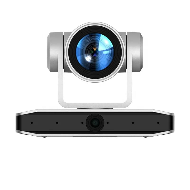 4K Auto Framing Camera - 12X Optical Zoom Dual Lens USB3.0 Live Streaming Webcam for Conference Room Church Lecture Capture