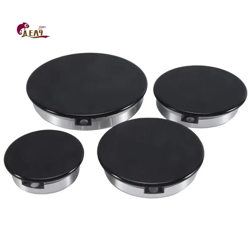 AEA9-8 PCS Cooker Hat Set Oven Gas Hob Burner Crown Flame Cap Replacement Kit Fits Most Gas Stove Burners Head