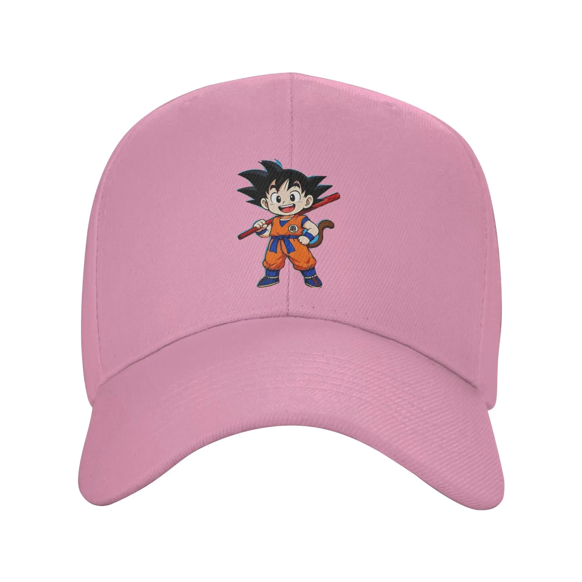 Dragon Ball Kanji Goku Cute Baseball Cap Unisex Men Custom Logo Hip Hop Hats Spring Trendy Tennis Skate Sun Visor Baseball Caps