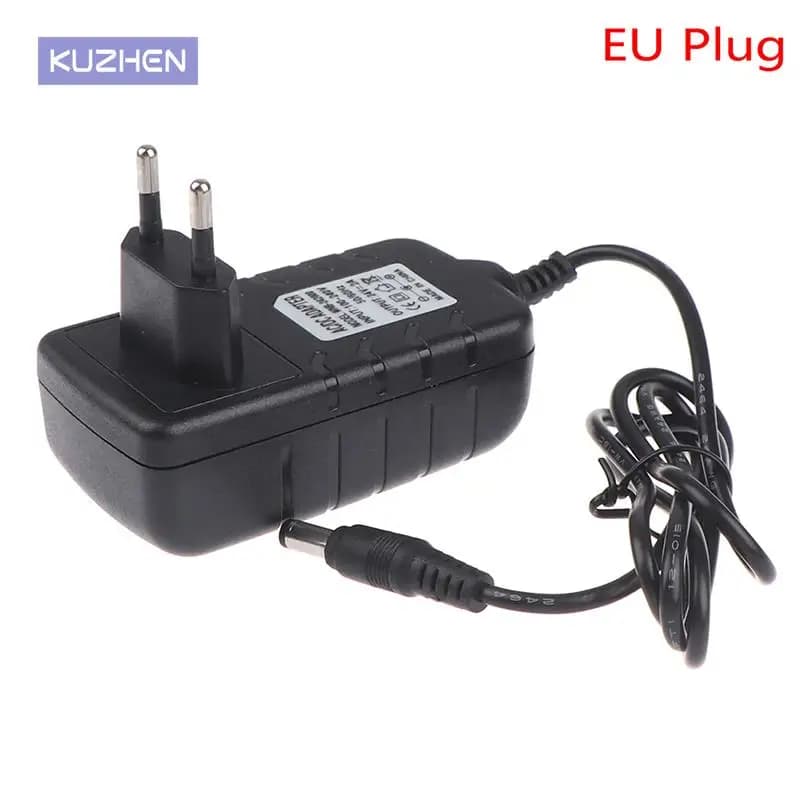 1Pc DC 24V 2A adattatore di alimentazione caricabatterie 48W spina US/EU per lampada a LED UV lampada per asciugare le unghie spina ue/usa