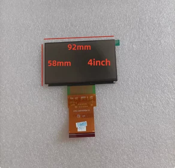 Schermo LCD per proiettore FPC-CAFH016A-V3 C400AFH081K da 4 pollici