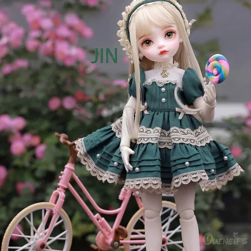 Bambola BJD 1/6 Jin Giovane Ragazza Bella Lolita stile coccolone DZ Art Toys Regalo a sorpresa per i bambini