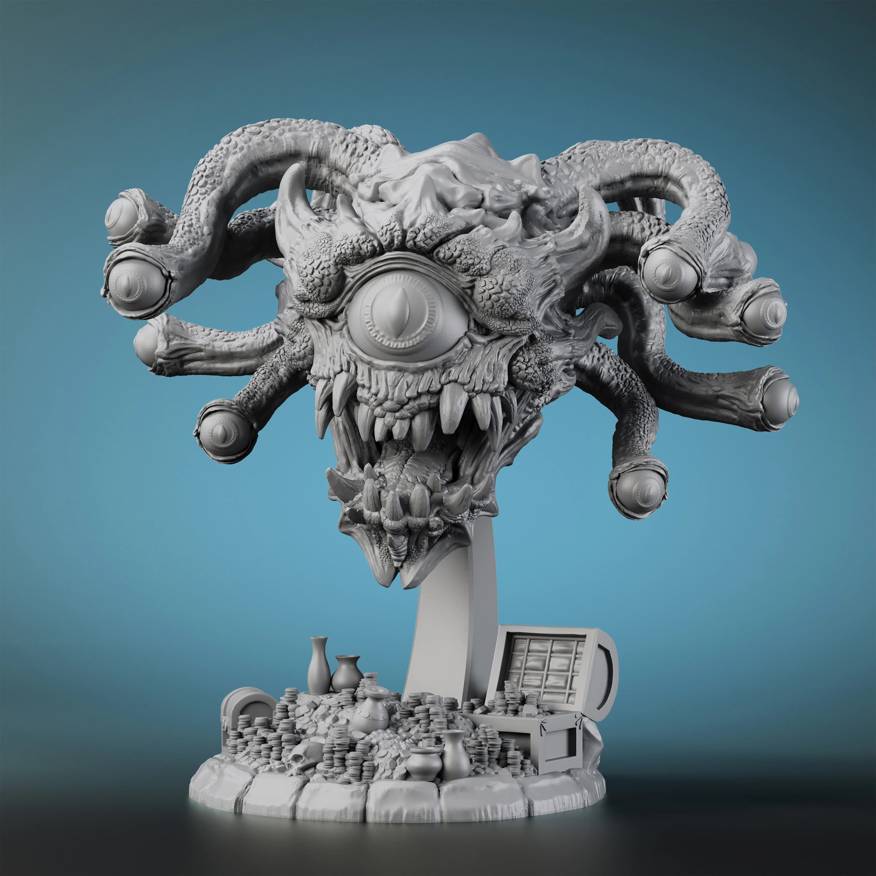 RPG Beholder Miniatures, Fantasy Dungeon Game Accessories for Role Play Game, Best Gift for Tabletop Gamer