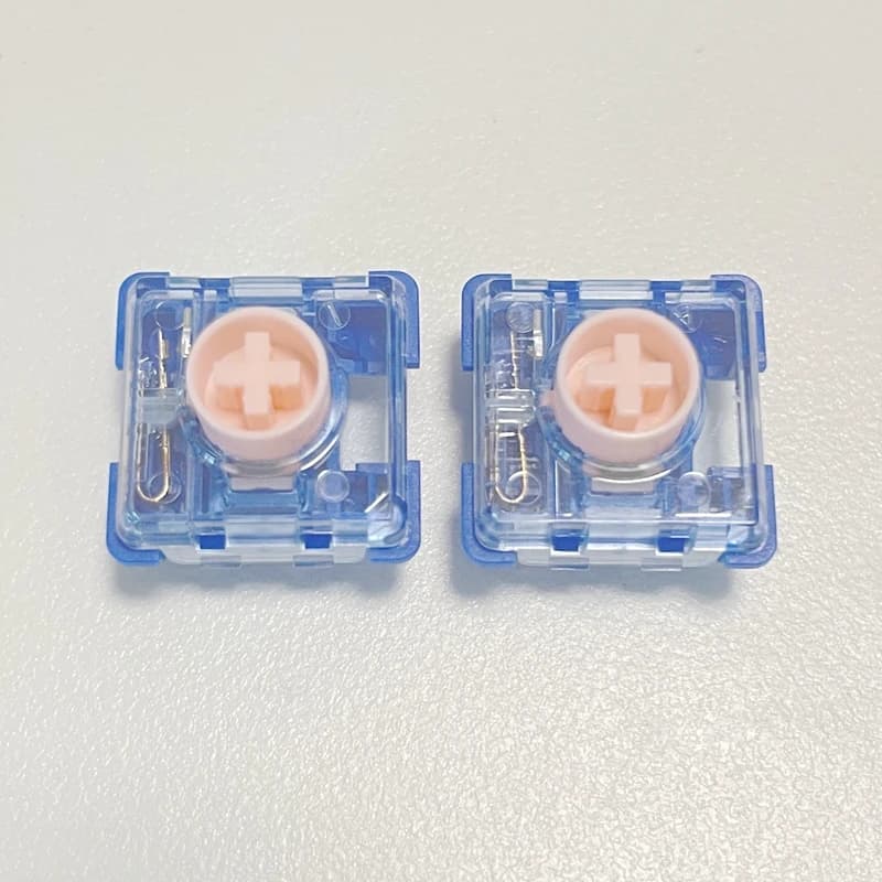 Kailh Interruttore tastiera meccanica silenziosa a basso profilo Deep Sea Islet Pink MINI lineare applicabile a 1353Hitbox MG68 Xiaoshun A75
