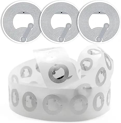 50 etichette NFC, carte NFC BetterJonny, adesivi NFC Tag NFC NT NFC Carte monete NFC compatibili con TagMo Amiibo