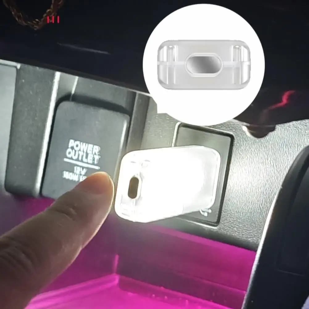 Luce Notturna USB Portatile Dimmerabile con Controllo Touch, 10 LED, 5V, per Camera da Letto, Studio, PC, Laptop, Power Bank, Illuminazione Plug-in