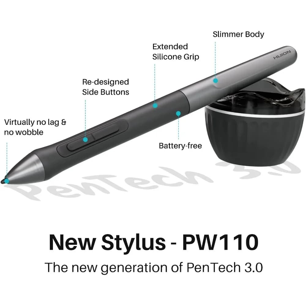 2 tavolette da disegno grandi, tavolette artistiche da 10x6 pollici con rotella di scorrimento, set da 3 8 tasti personalizzati, stilo senza batteria