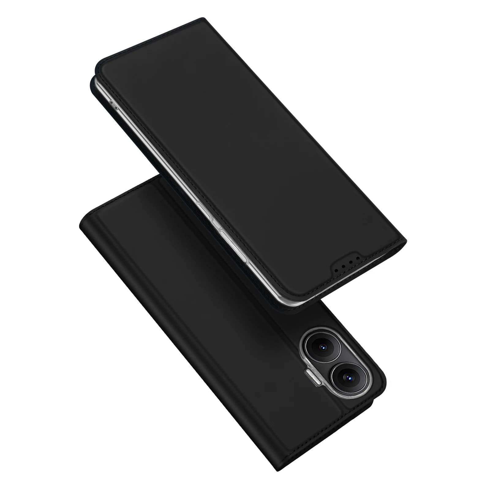 DUX DUCIS Magnetic wallet case for Xiaomi Redmi Turbo 4 Pro / K80 Pro, shockproof phone case with PU leather card slot