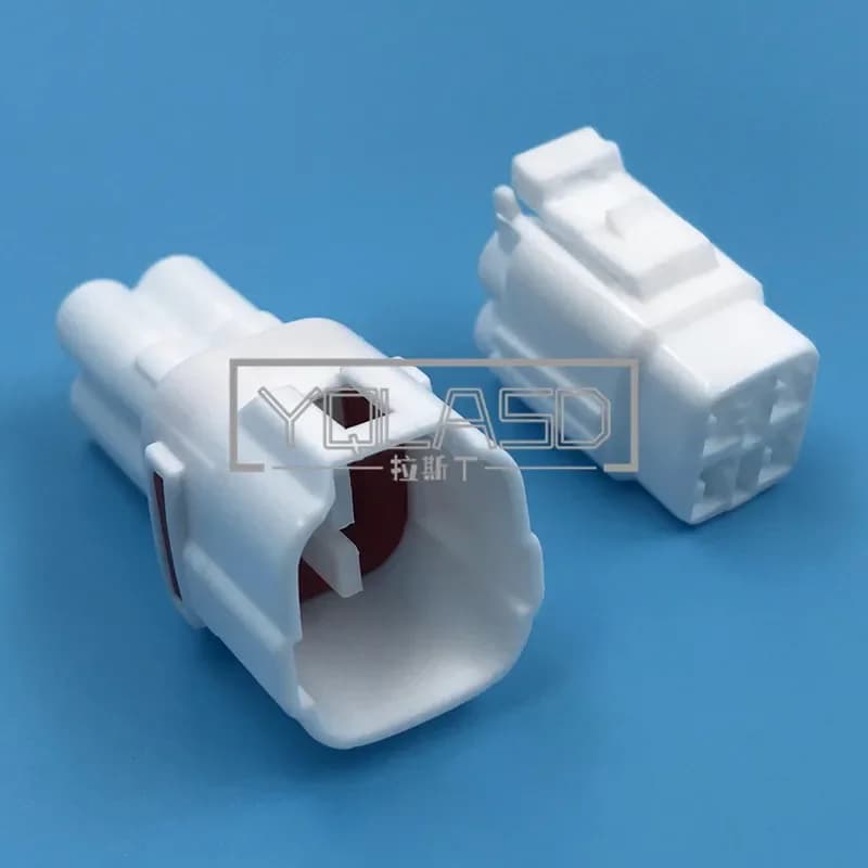 Set di 4 Connettori Impermeabili 6180-4771 6188-0004 MT090 per Moto e Auto, Assemblaggio Cavi AC e Illuminazione