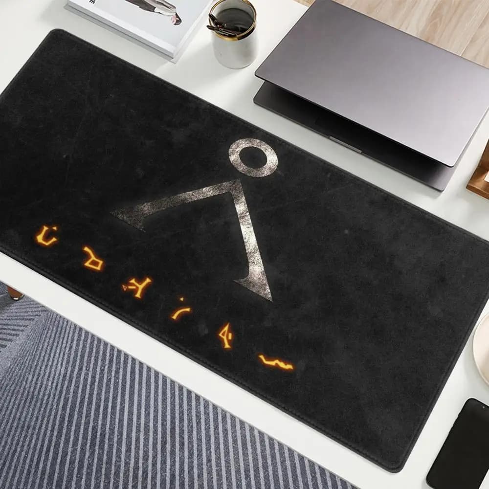 Movie SciFi S-Stargate Mouse Pad Large Gaming Mousepad with Stitched Edges Thickened Desk Mat PC