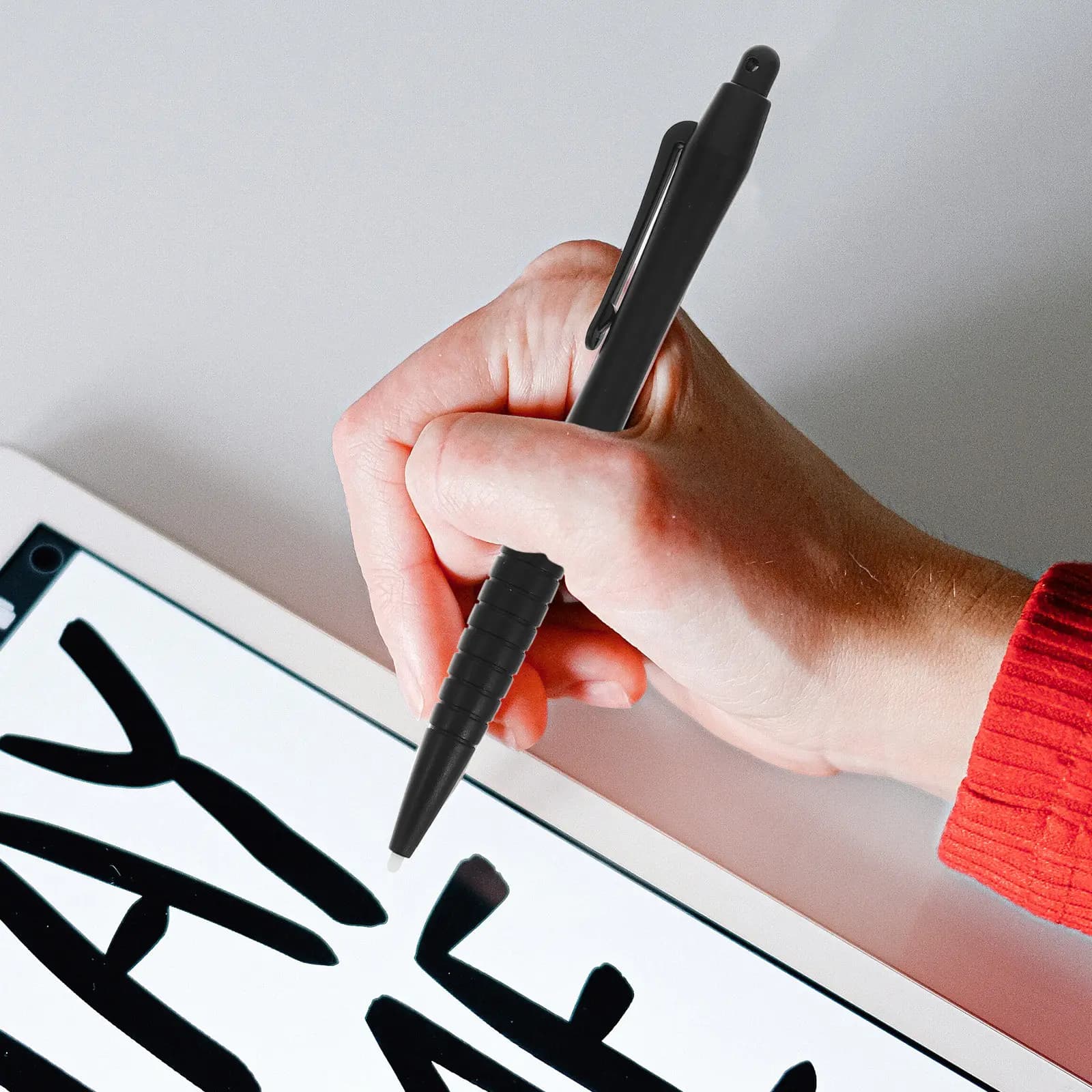 6 pezzi di penne stilo per bambini, penne touch ad alta precisione per lavagne LCD, tablet, penne stilo capacitivi per disegnare e prendere appunti