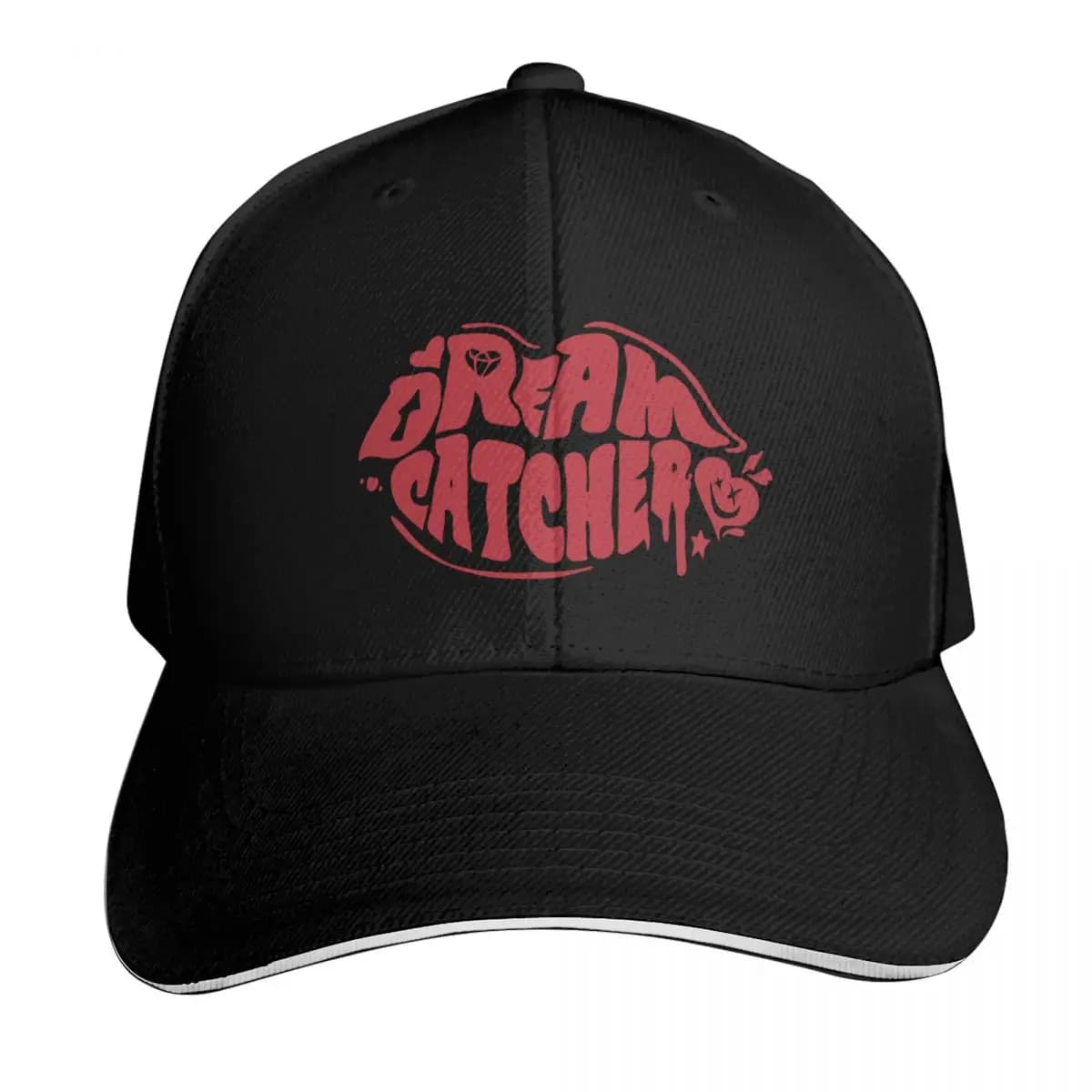 Dreamcatcher Primavera sound logo red Baseball Cap Vintage Retro Embroidered Lightweight Packable Gift for Him Her