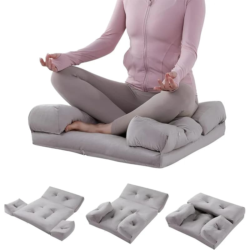 Cross-border customized yoga meditation mat set, home yoga meditation soft seat cushion, meditation single rest, seat cushion