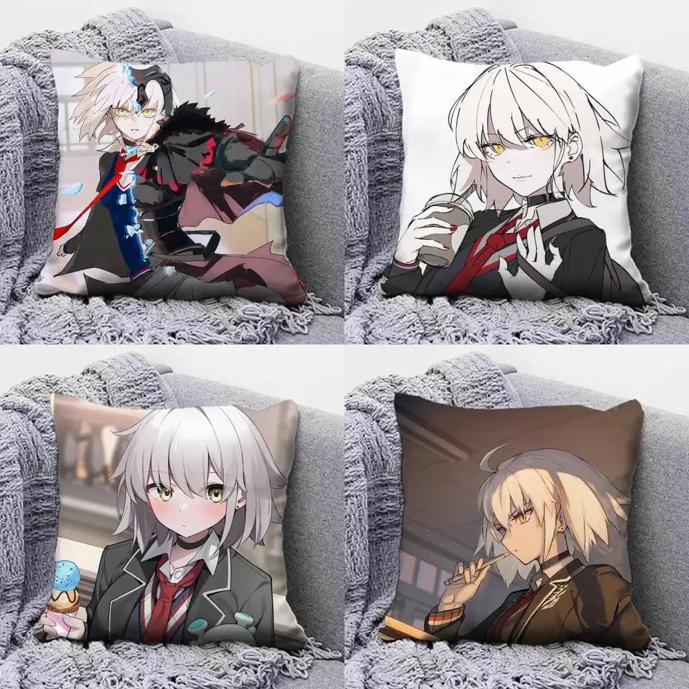 Federe per cuscini Jeanne d'Arc Alter Fate, fodere per cuscini da divano e decorazioni personalizzate