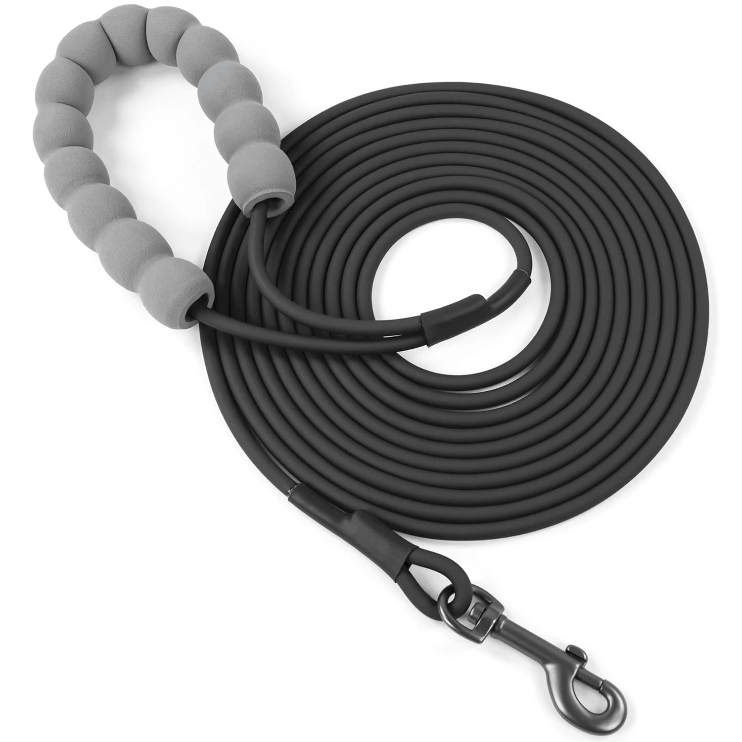 Guinzaglio per cani lungo in gomma PVC 2M 3M 5M 10M Guinzaglio per cani di taglia media piccola leggera facile e comoda