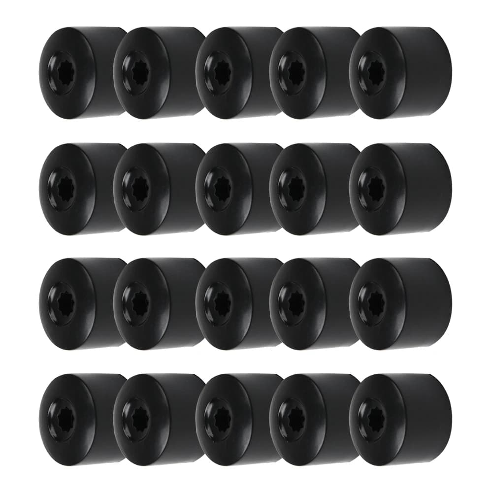 Auto Wheel Pneumatic Wheel Lug Dado Bullone Cover Cap for VW Scirocco Tiguan Golf MK7 GTI Passat B5 Skoda Hub Spine Wheels Decoration