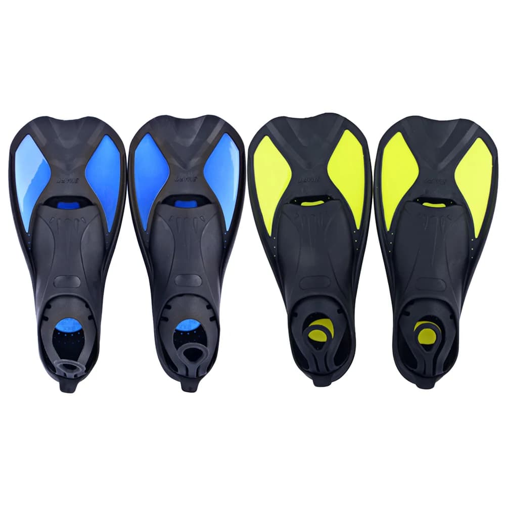 Pinne per immersione con snorkeling Pinne per nuoto confortevoli regolabili Pinne per immersione professionali antiscivolo per attrezzatura subacquea per bambini adulti