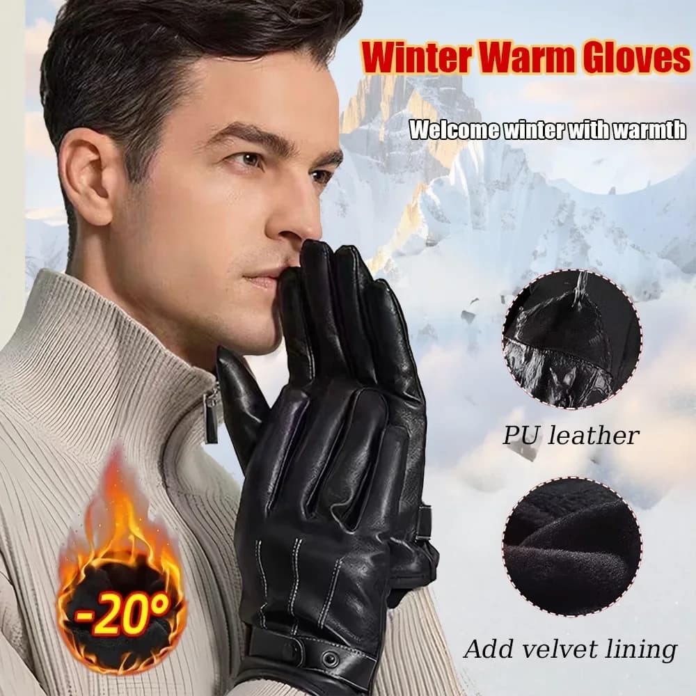 Hot winter gloves with whole fingers, waterproof, windproof, anti-slip, for cycling, outdoor sports, racing, motorcycle, ski, touch screen