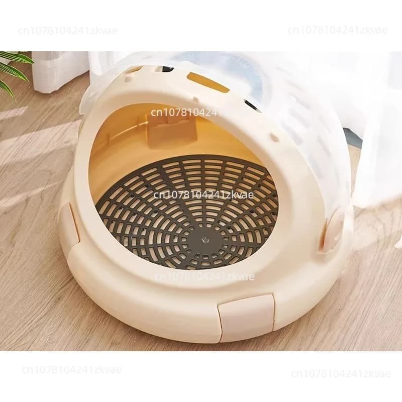 Lettiera per gatti Lettiera per gatti portatile Elegante e semplice Semi-chiusa