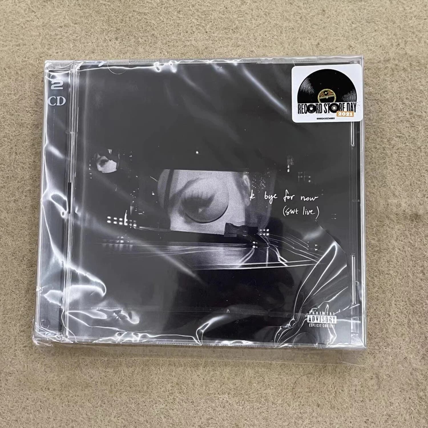 Rara Edizione Sigillata di Ariana Grande K Bye for Now Swt Live RSD 2021 Pop R&B 2CD, Audio Nitido, Oggetto da Collezione per Fan, Decorazione Artistica per la Casa