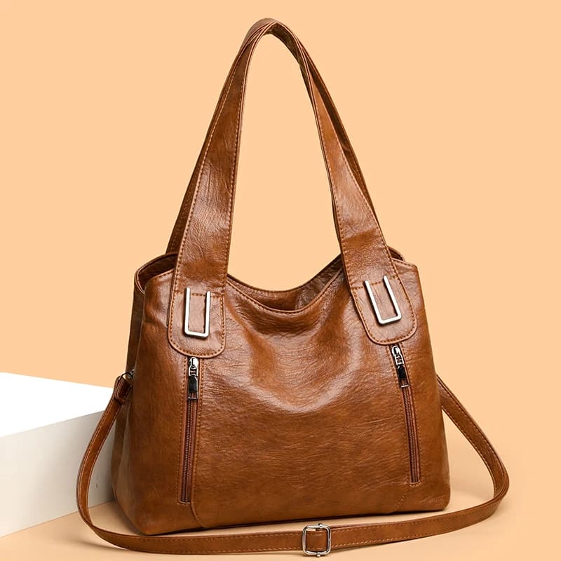 Borsa a tracolla da donna Borsa a tracolla in pelle PU Borse alla moda Borse tote da donna con tracolla lunga regolabile, Idea regalo 2025