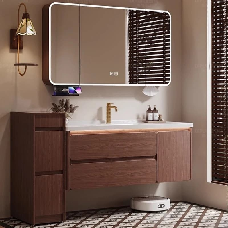 Cassetti per WC Armadietto da bagno Organizzatore Profumo angolare Armadietto da bagno moderno Divisori per la cura della pelle Gabinete Mobili per la casa