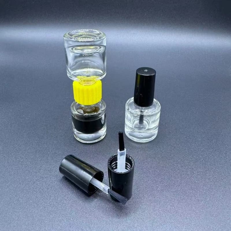 Nail Polish Bottle Transfer Connector Dispenser Tool for Residual Polish Refill Mini Gift