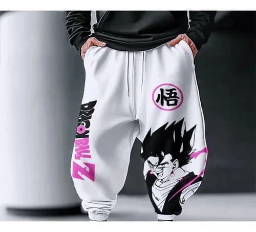 Pantaloni Jogger 3D Dragon Ball Z Goku Black Estate 2026, Asciugatura Rapida, Oversize, Stile Hip Hop Casual per Uomo Donna Bambino Y2k