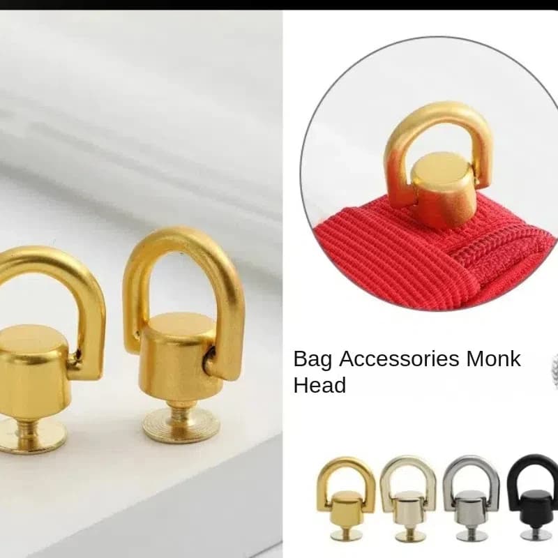 Accessories for bag punching and makeup bag with metal change, shoulder bag, DIY bag hardware