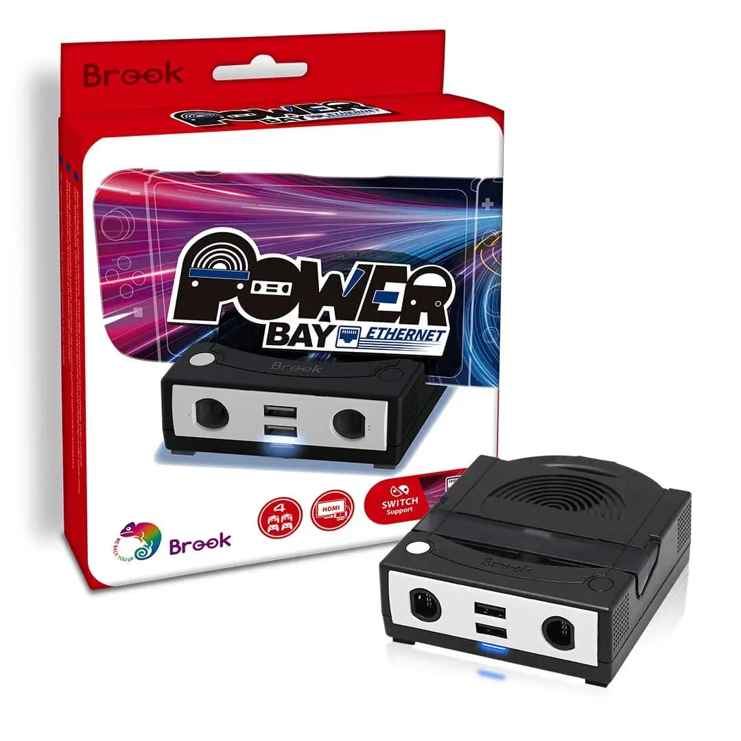 Docking Station Portatile Brook Power Bay con Porta Ethernet Integrata per Ricarica Rapida NS