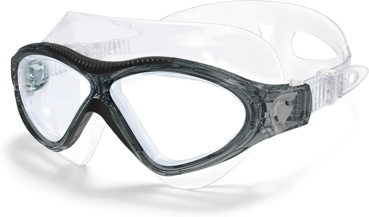 Occhialini da nuoto antiappannamento, protezione UV e 180° ° Clear View, per Uomini e Donne