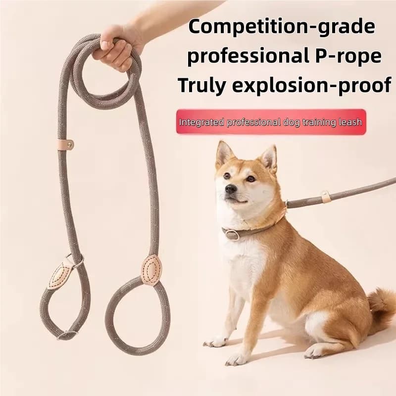 Guinzaglio regolabile per animali domestici, realizzato in nylon, resistente e leggero, un accessorio per passeggiate con il cane adatto a tutte le stagioni