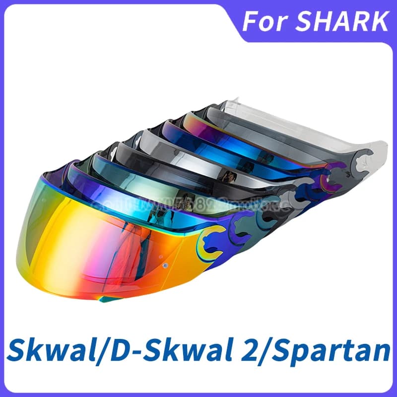 For SHARK Skwal 2 D-Skwal 2 Spartan Carbon Motorcycle Helmet Visor Lens Shield Motosiklet Cascos De Moto Casque Motos Accesorios