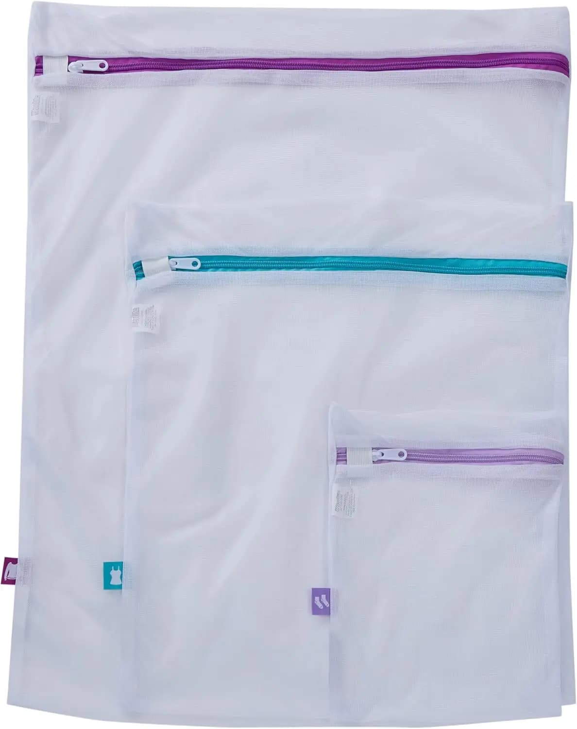 Set of 3 Igienized Network Bags for Delicate Heads Washing