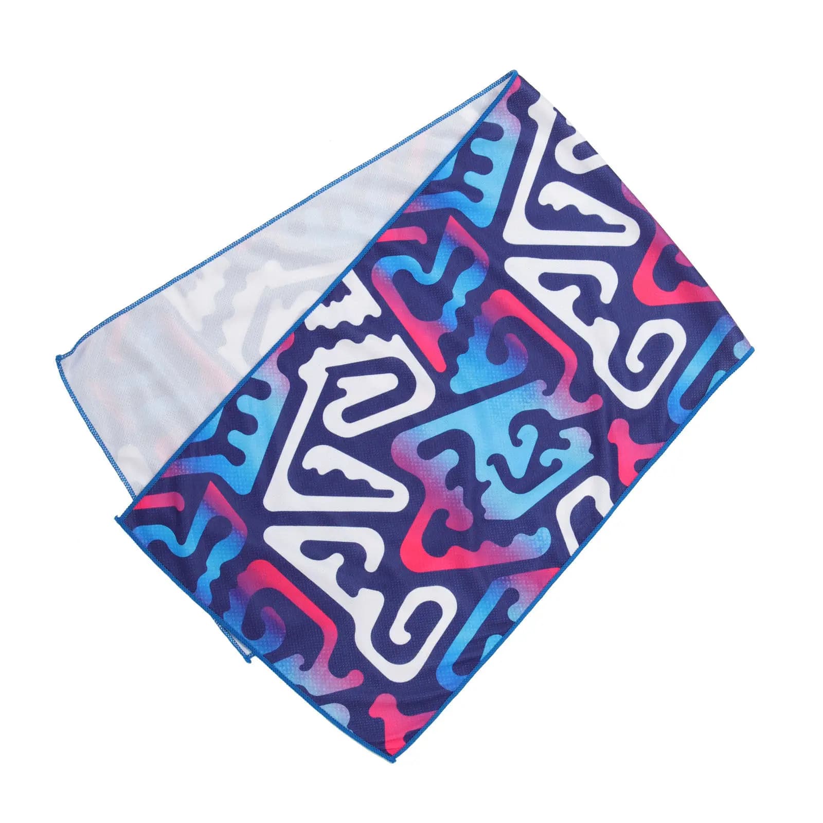 Cooling Towel Cold Feeling Sports Summer Gym Sweat Absorbing Quick Dry Portable Purple Silk Fitness Yoga Travel