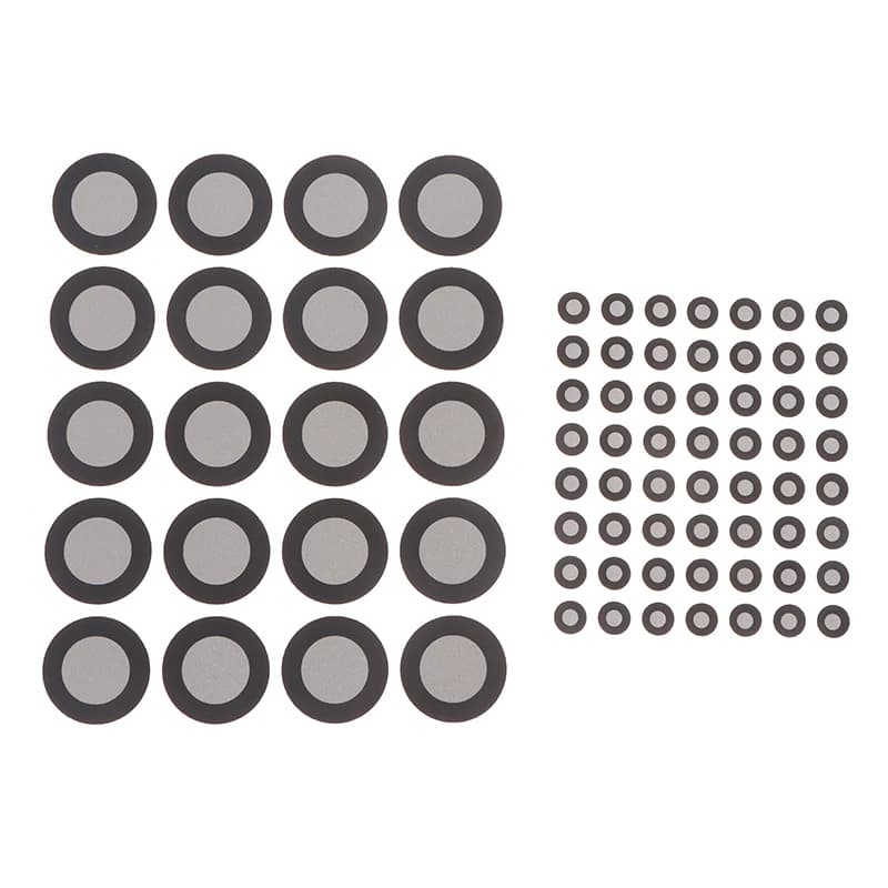 1 Sheet 3D Scanner Identification Points Reflective Markers Dot Stickers Magnetic Film Targets Scanning Reusable Precision