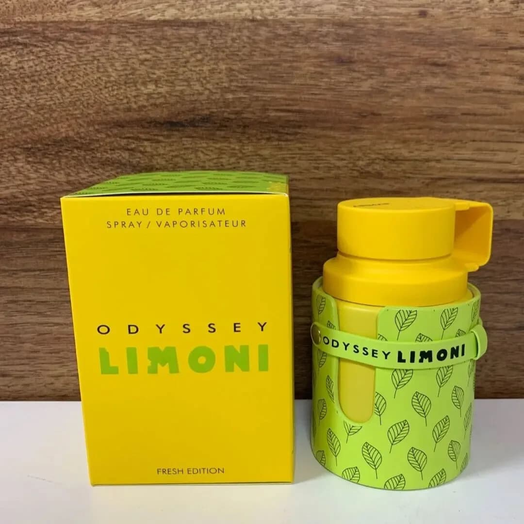 Armaf Odyssey LIMONI 3.4 oz / 100ml Eau de Parfum Spray Unisex | NUOVO Sigillato