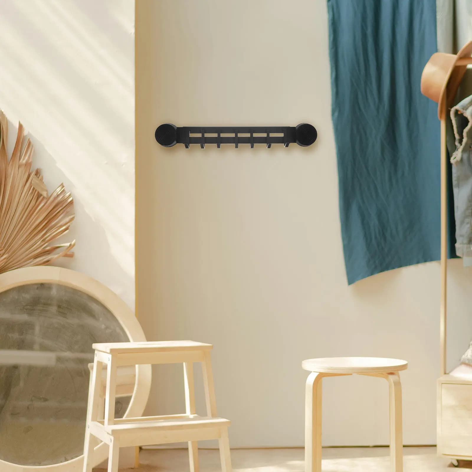 Ganci a ventosa senza segni, resistenti, in metallo, per cucina e bagno, organizer da parete, ganci a ventosa senza danni