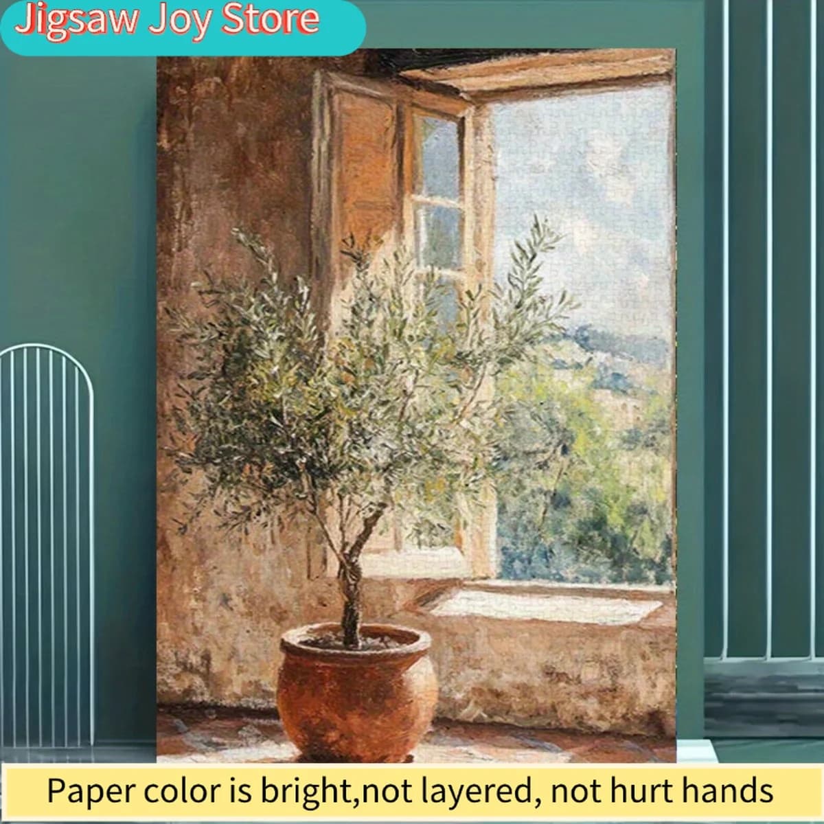 Puzzle di alta qualità da 60 cm (31,5 pollici) con 1200 pezzi per l'arredamento del soggiorno, cartone resistente con colori vivaci, perfetto