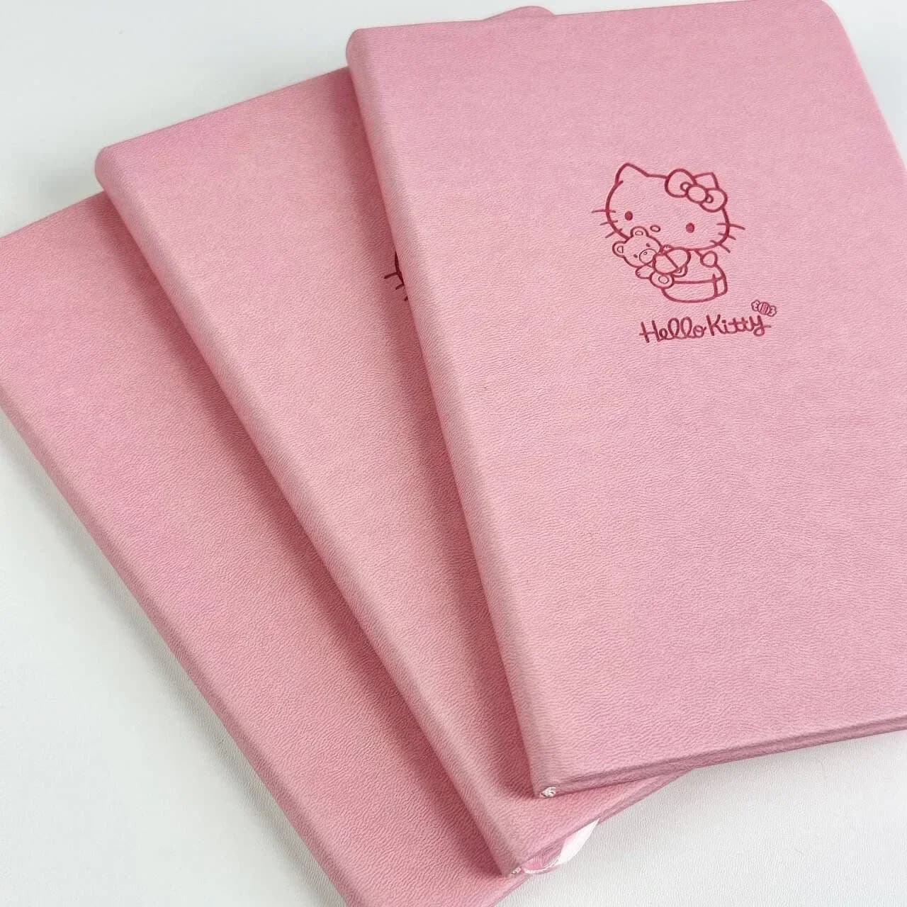 Sanrio Hello Kitty Notebook Anime Pink Studente Blocco note Materiale scolastico A5 Simpatico cartone animato Memo Diario Cancelleria per ufficio Regali per bambini