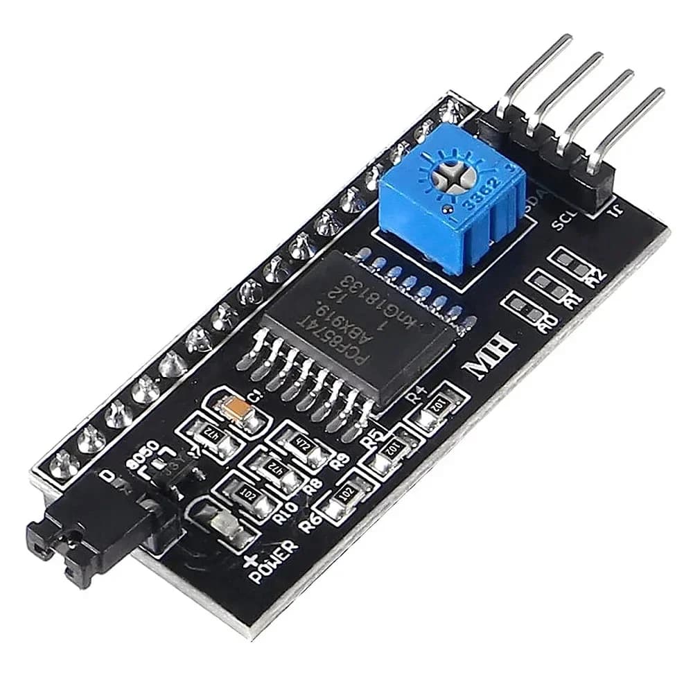 IIC I2C TWI SPI Scheda di Interfaccia Seriale Porta 1602 2004 LCD1602 Piastra Adattatore LCD Modulo Convertitore PCF8574 Per Arduino