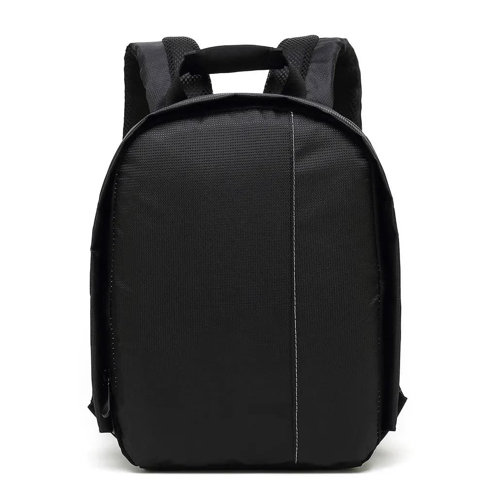 Multifunctional Camera Backpack Water-Resistant Nylon Dslr Camera Bag with Padded Shoulder Straps Grey Dslr Bag