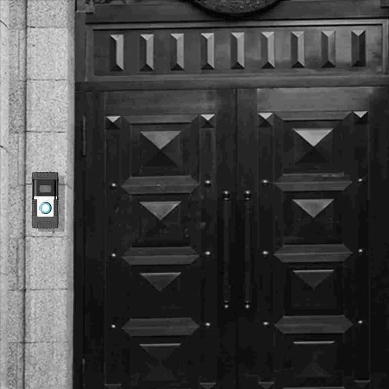 A98Z Videocitofono antifurto Supporto per porta per Ring Video Doorbell 1/2/3/3 Plus/4/2020 Rilascio/2023 Supporto regolabile per campanello