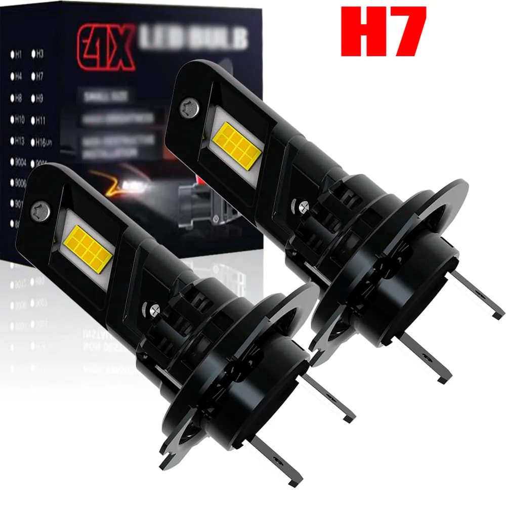 2pcs H7 PX26d Led Canbus Vehicles Light Bulb White Car Headlight High Power Auto Fog 64210 64210NL 64210NBS 64180L PY26d-1 H18