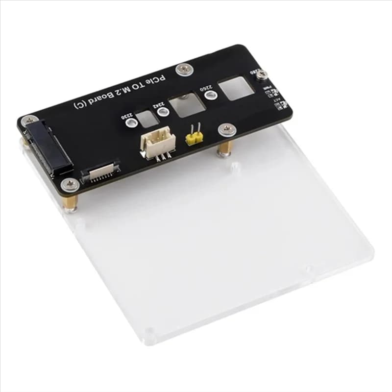 Advanced For Rpi 5 PCIE A M.2 Adapter Card For Raspberry Pi 5 PCIE A M.2 Nvme 2230/2242/2280/2260 SSD Expansion Card Easy In