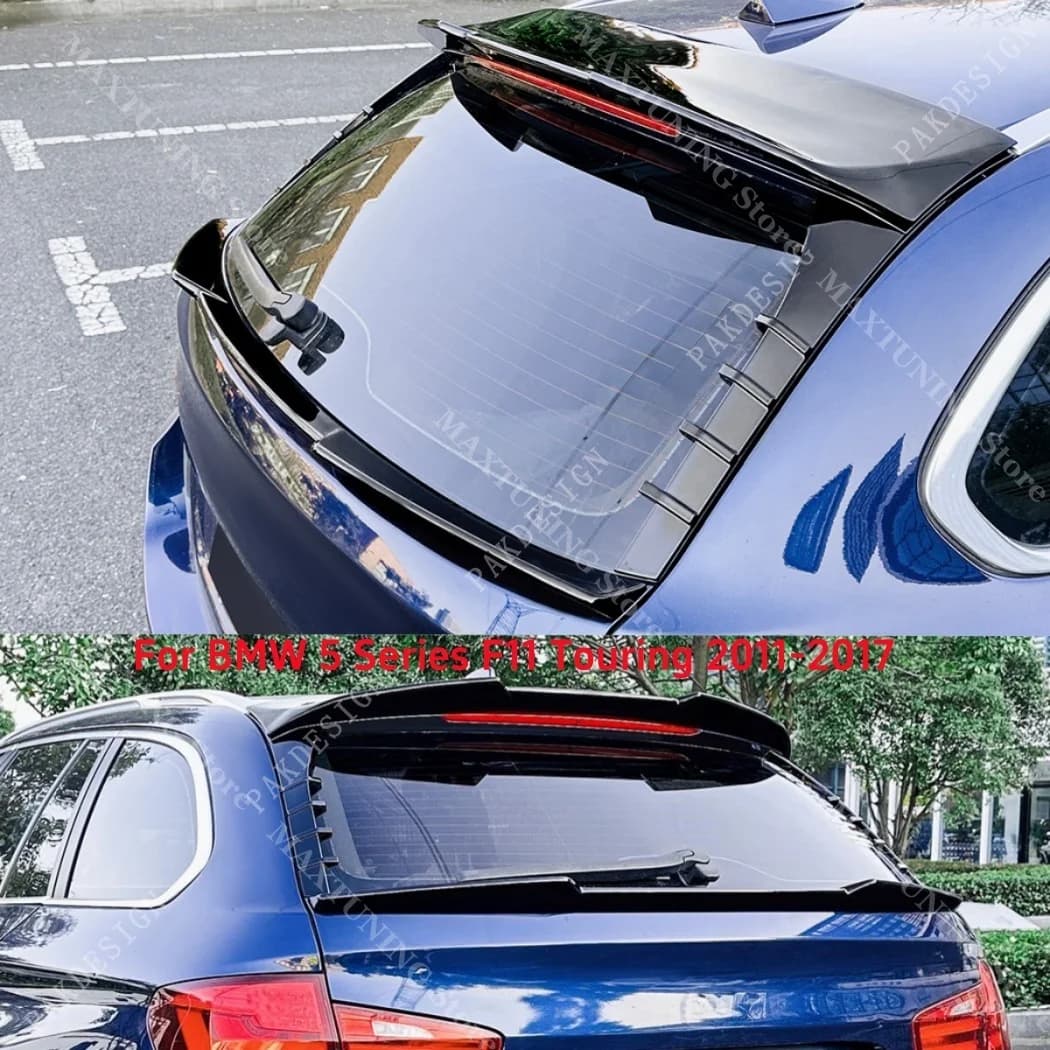 ABS Posterior Spoiler Roof For BMW Series 5 Lunotto Rear Spoiler Lateral Splitter Diffuser F11 Touring 2011-2017 Body Kits Tuning