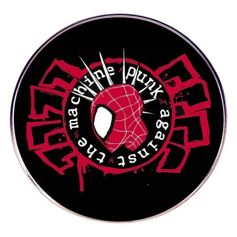 Distintivo del cartone animato Marvel Spider-Man: Into the Spider-Verse, spilla creativa e personalizzata, ciondolo per zaino, regalo all'ingrosso